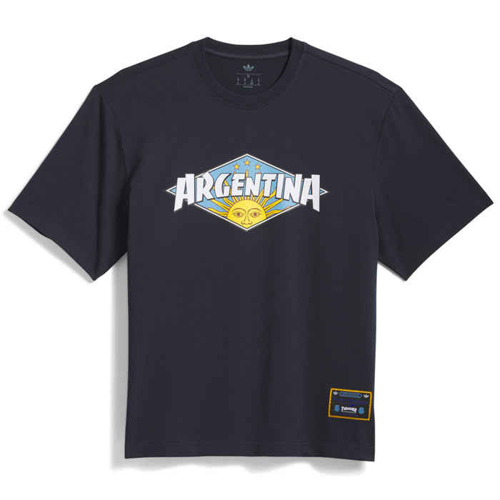 adidas - Thrasher x Argentina Tee (Night Navy)