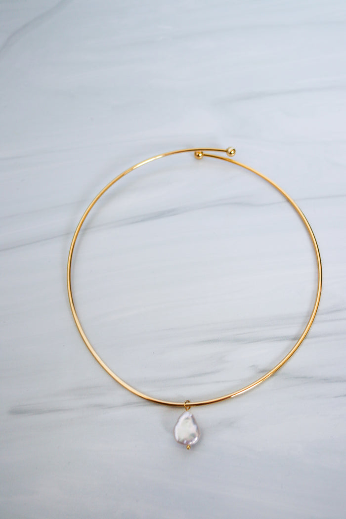 Tidal Cuff Necklace