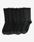 Tiny Dot Crew Socks 6-Pack