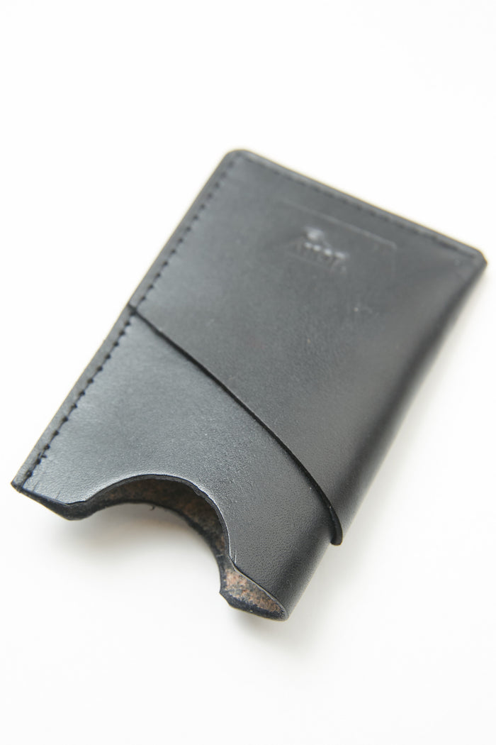 Tory Leather Card Case - Black (1902B)
