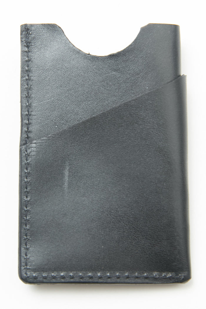 Tory Leather Card Case - Black (1902B)