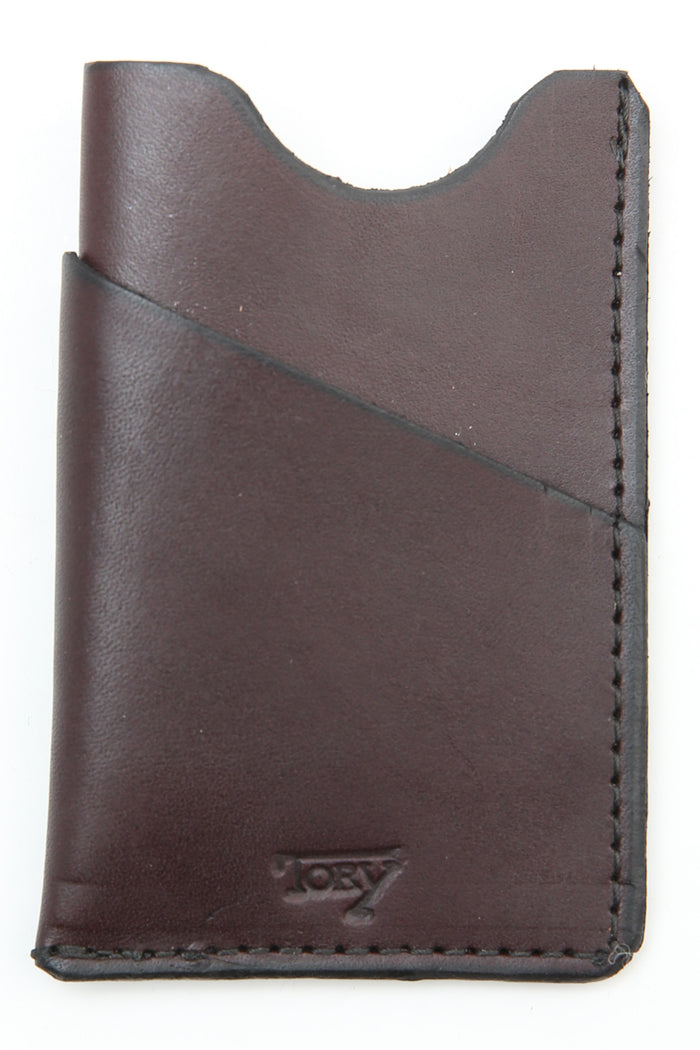 Tory Leather Card Case - Havana (1902)