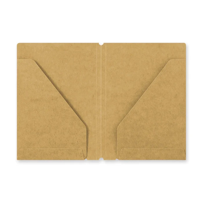 TRAVELER'S Company 010 Kraft Paper Folder (Passport Size)