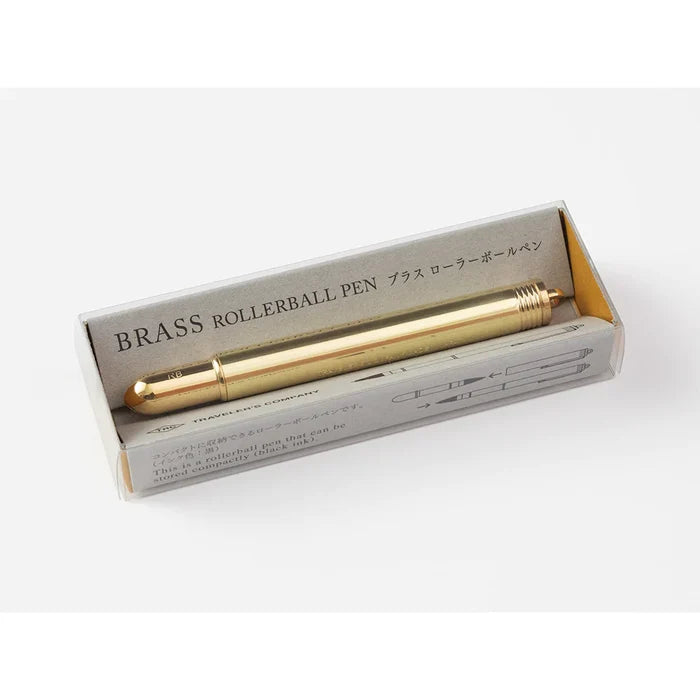 TRC Brass Rollerball Pen