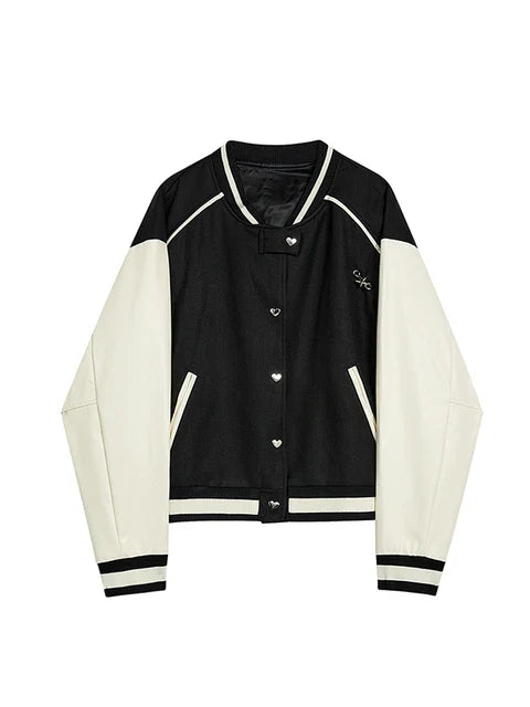 Two-Tone Korean Oversize Jacket