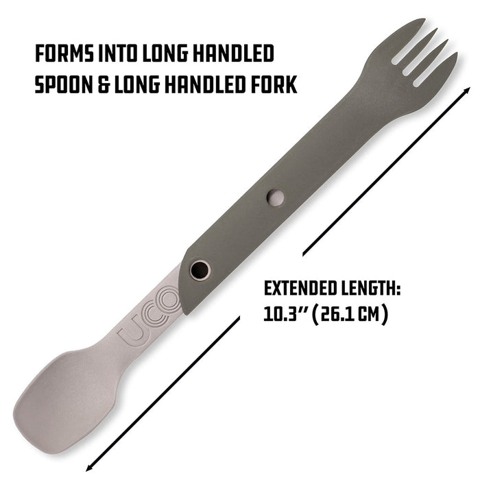 UCO GEAR SWITCH SPORK UTENSIL SET WITH TETHER - Venture