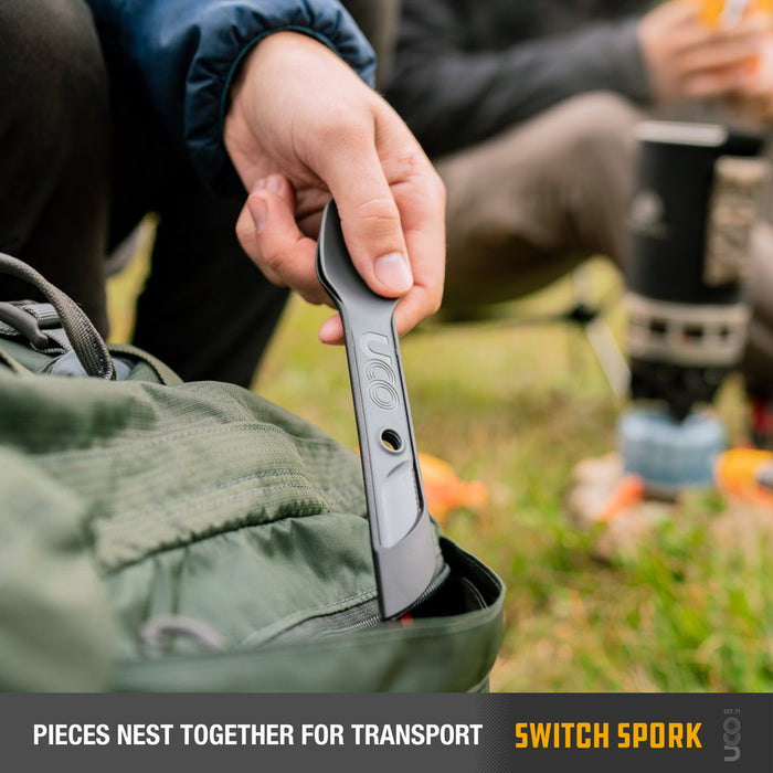 UCO GEAR SWITCH SPORK UTENSIL SET WITH TETHER - Venture