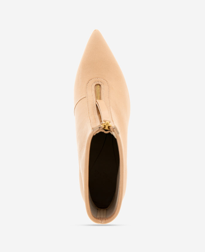 Udaya Leather Heel Bootie