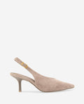 Ulysses Kid Suede Slingback Heel