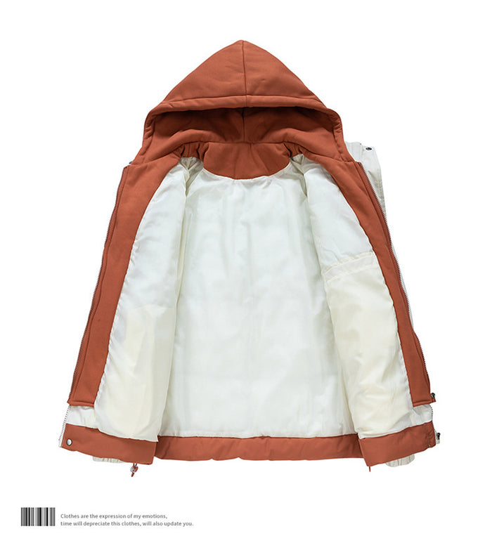Unisex Thick Korean Cotton Jacket