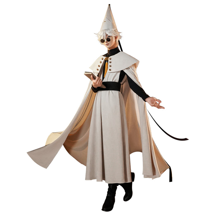 【US LOCAL SHIPPING 】【Size S-3XL】DokiDoki-R Manga Witch Hat Atelier Cosplay Qifrey Costume