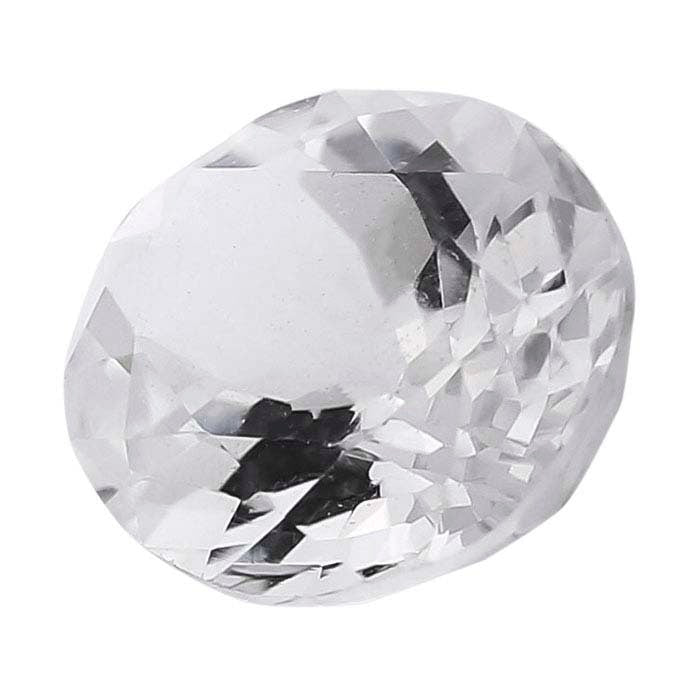 USA, Natural Genuine Arkansas Ice Quartz, White Clear Crystal Quartz, 8x6 to 12x10 Oval Cut, VVS, Loose Stone, Mined and Cut in USA