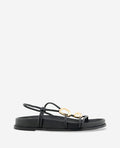 Vera Strappy Leather Embellished Sandal