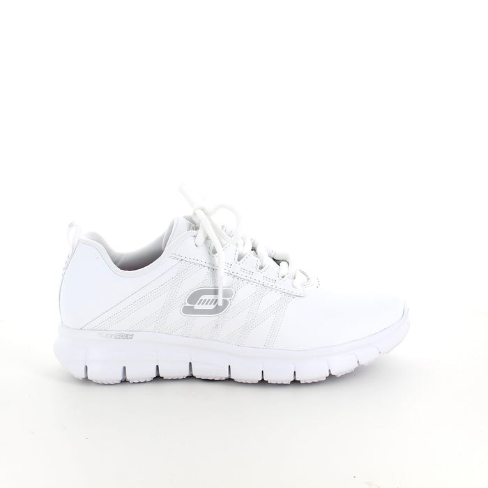 Vit Skechers Work-sko med memory foam