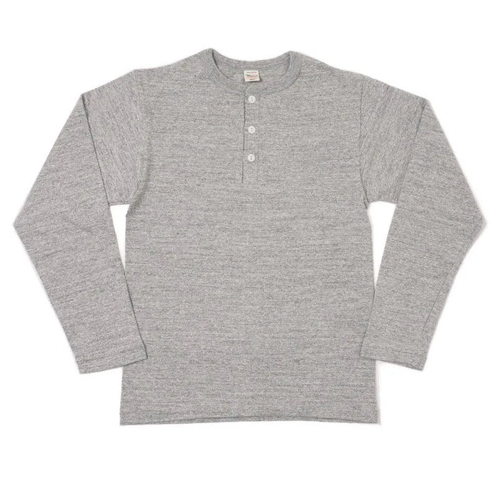 Warehouse & Co. Lot 5907 - Long Sleeve Henley Neck - Navy