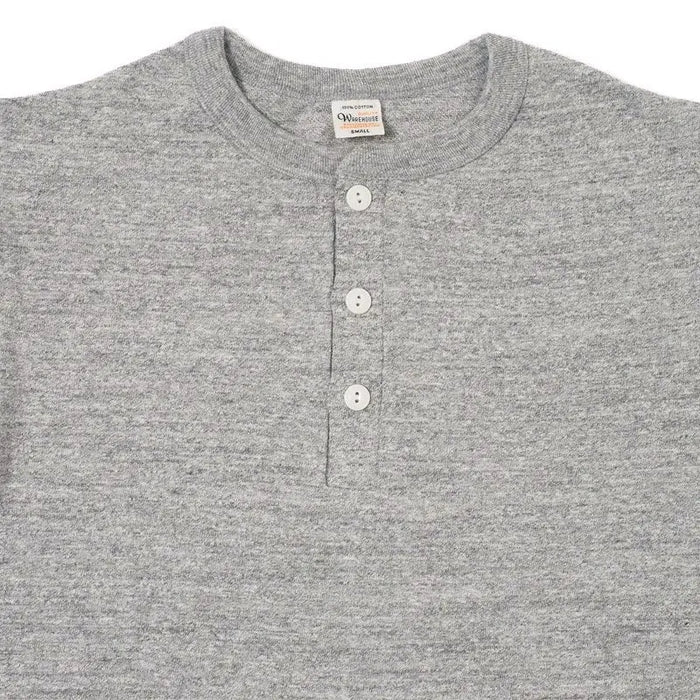 Warehouse & Co. Lot 5907 - Long Sleeve Henley Neck - Navy