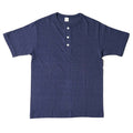 Warehouse Lot 4601 Henley Neck T - Eggplant / Navy