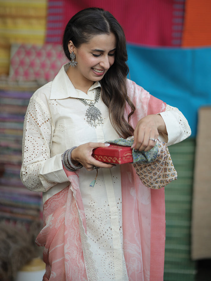 What Jhumka White Dress