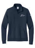 Nike Women's Club Fleece Sleeve Swoosh 1/2-Zip