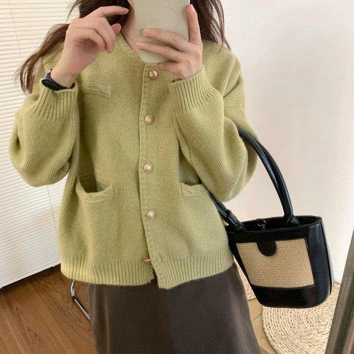 Women's Korean Knitted Cardigan