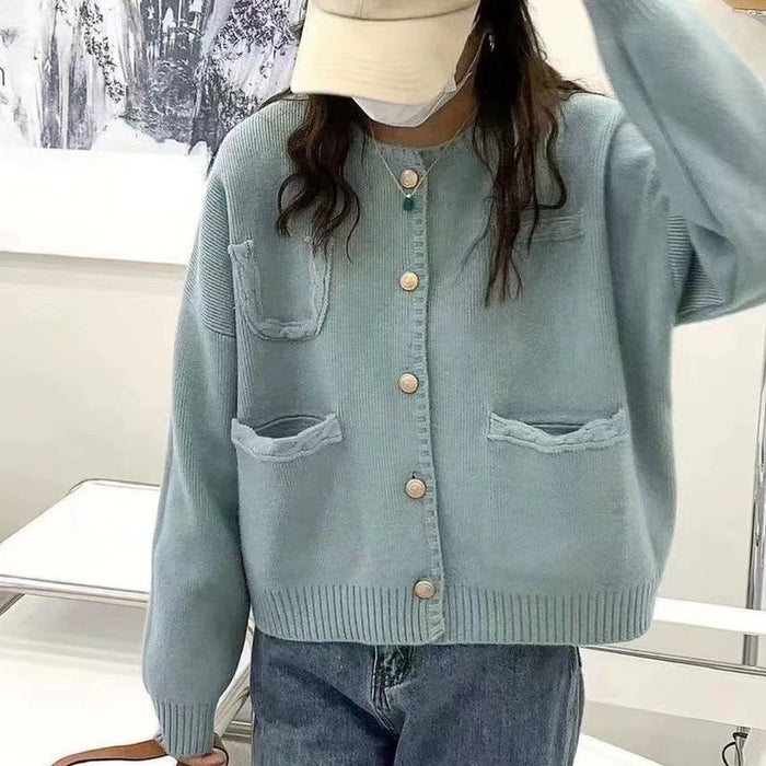 Women's Korean Knitted Cardigan