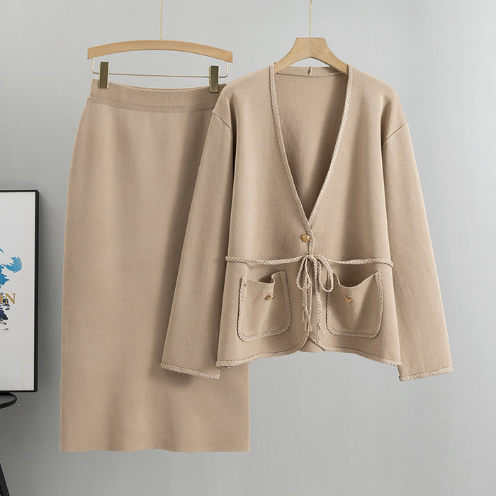 Women's Korean Knitted Set