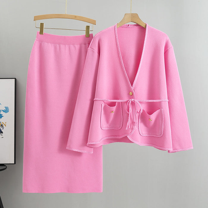 Women's Korean Knitted Set