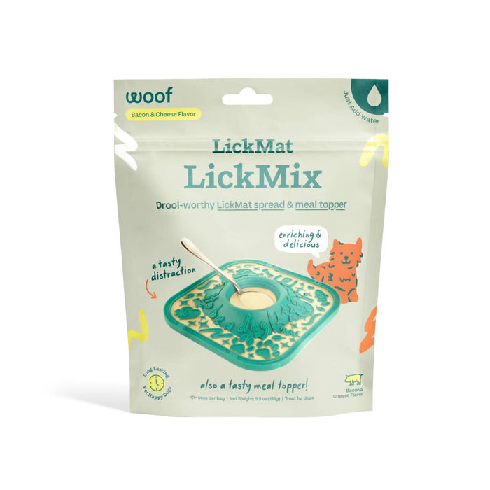 Woof LickMat LickMix-Bacon & Cheese 5.5oz