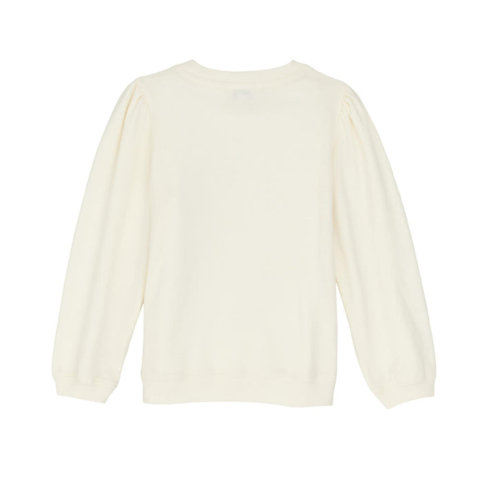 Wrangler Girl's Sunset Horse Crewneck Sweatshirt in White