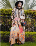 Yellow Cotton Silk Co-ord Set