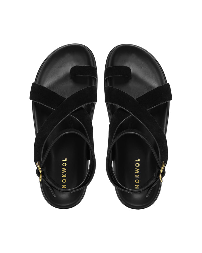 Zen Black Suede