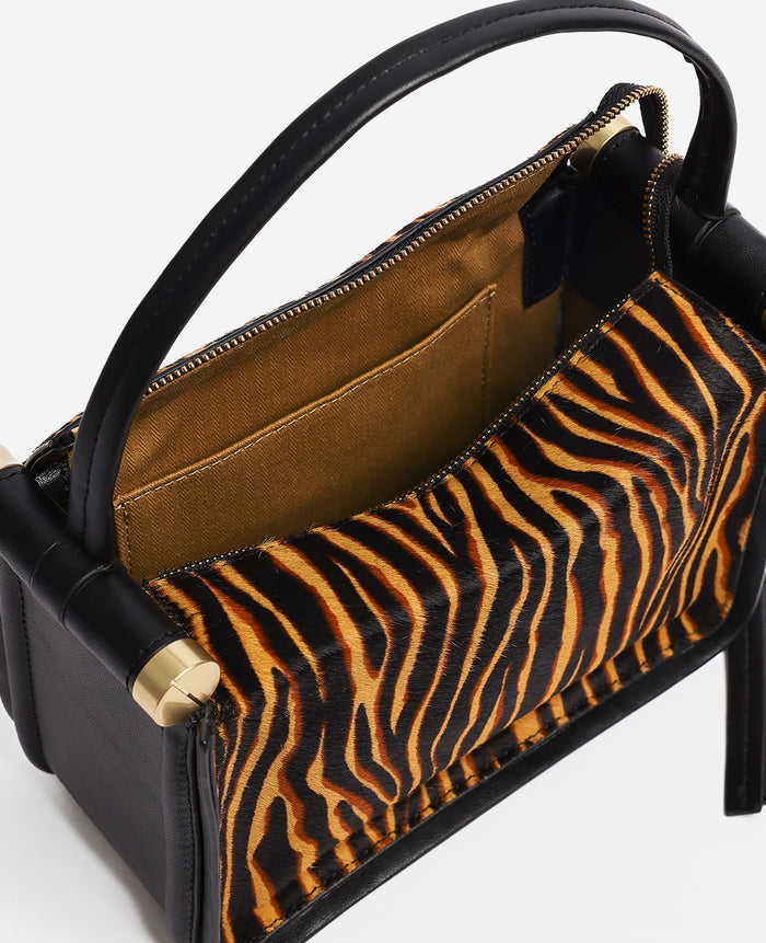 Ziger Print Small Top Handle Bag