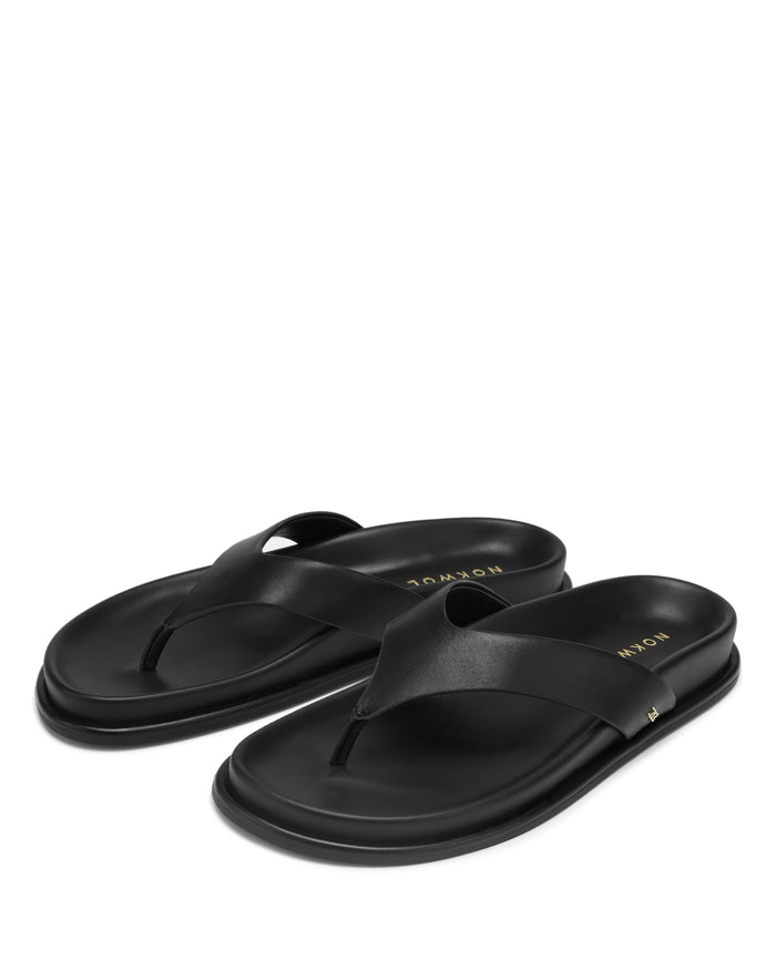 Zinc Black Leather